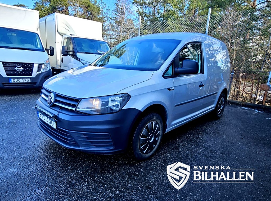Volkswagen Caddy 2.0 TDI Dieselvärmare Drag S/V Hjul Eu6 Besiktad Servad