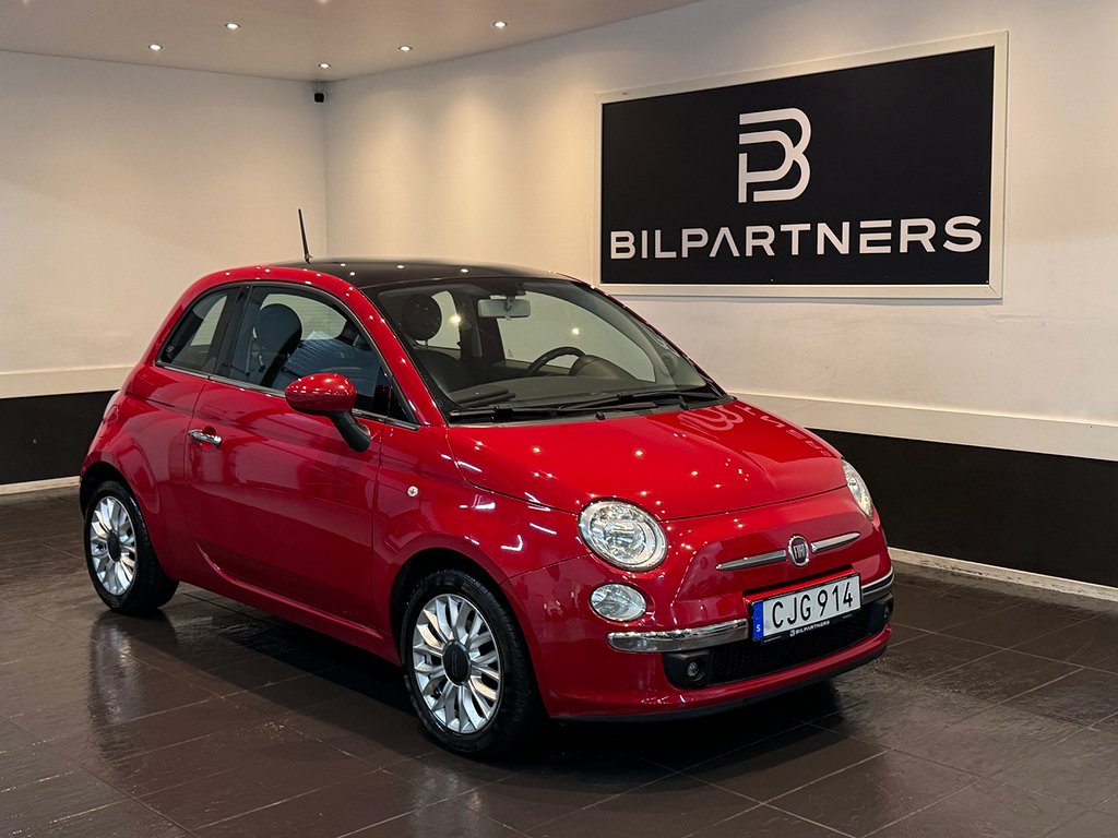 Fiat 500 1.2 8V Dualogic Lounge-Auto-Panorama-Euro 6