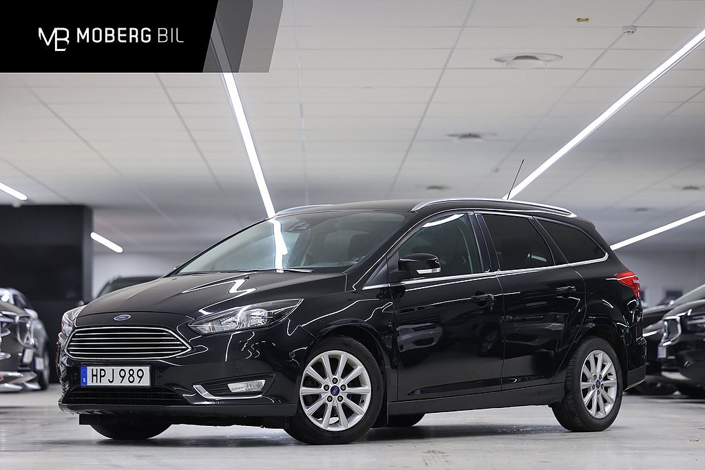 Ford Focus 1.0 EcoBoost 125hk *Kampanj!* Titanium PDC Farth