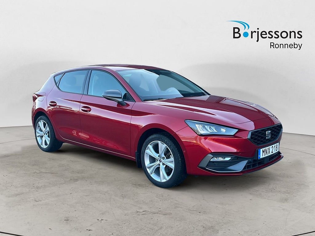 Seat Leon 1,5 TGI FR 130hk, 5D, Rattvärme