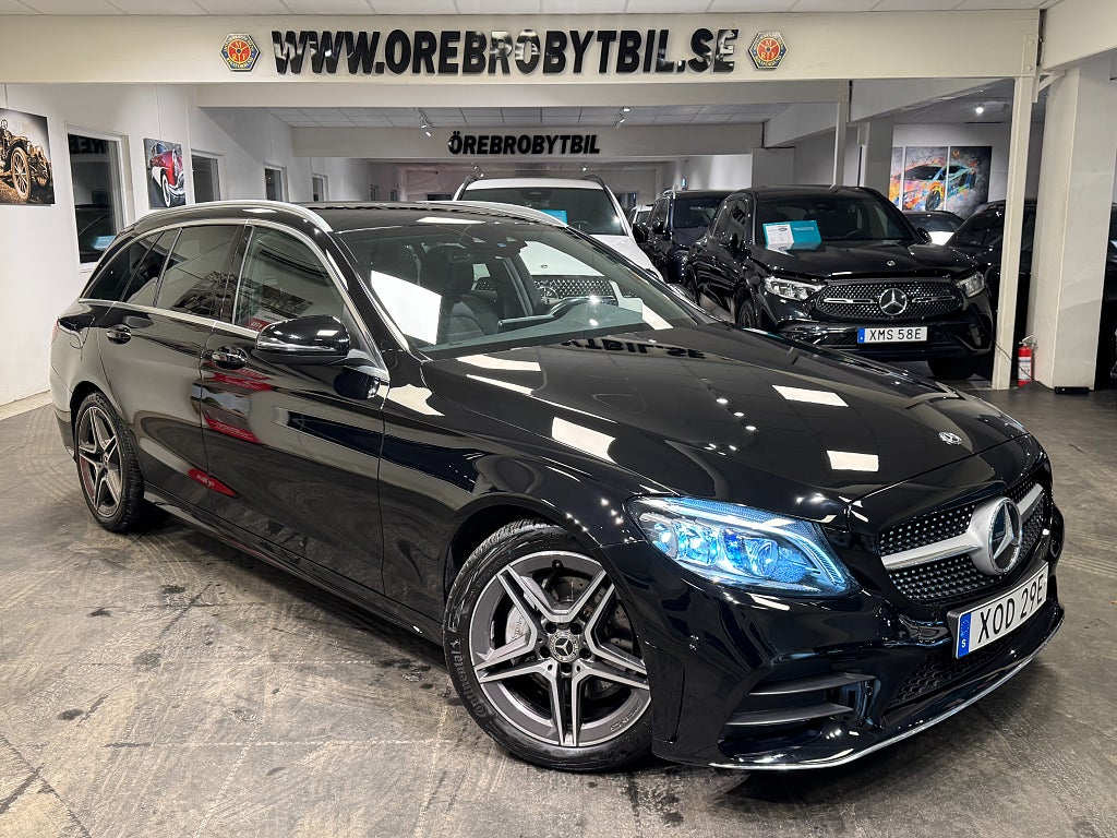 Mercedes-Benz C 200 T d 9G-Tronic AMG Gps Värmare  SE SPEC