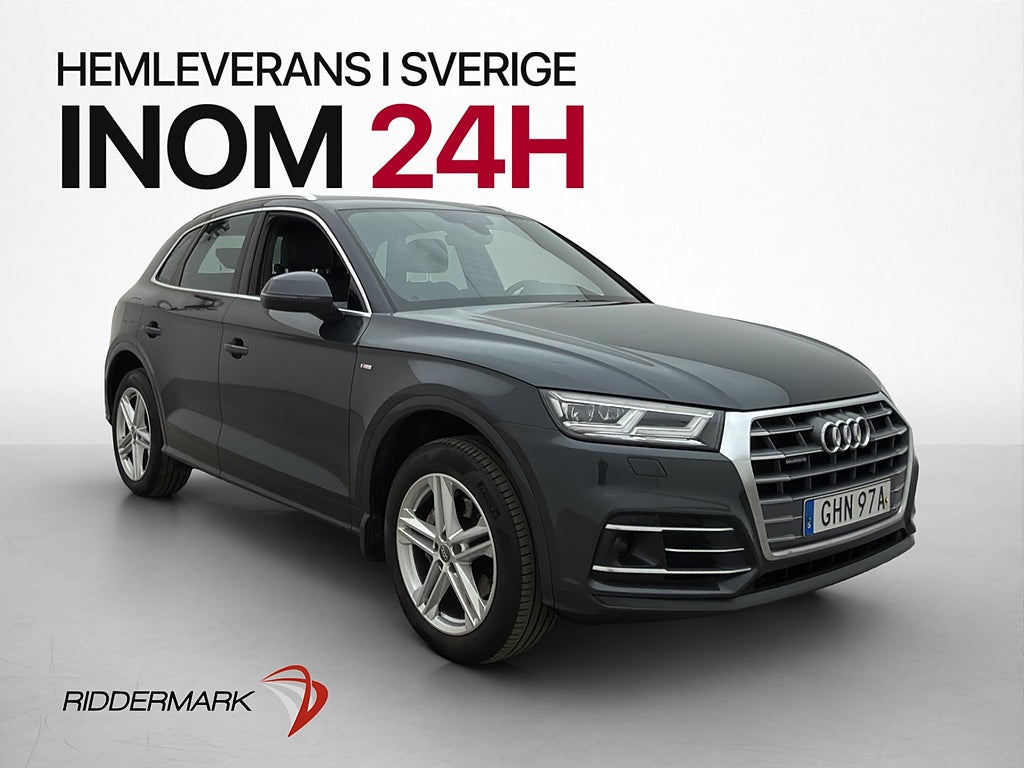 Audi Q5 40 TDI quattro S Line Cockpit Värm Keyless Navi Drag