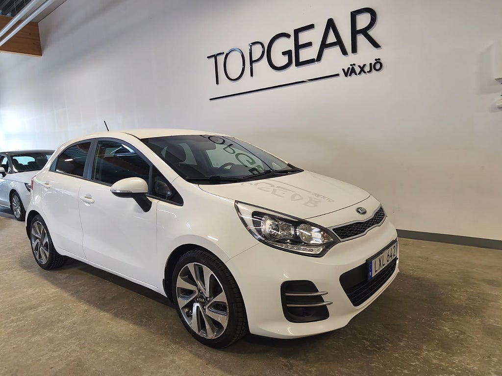 Kia Rio 5-dörrar 1.2 CVVT GLS Bakkamera Navi