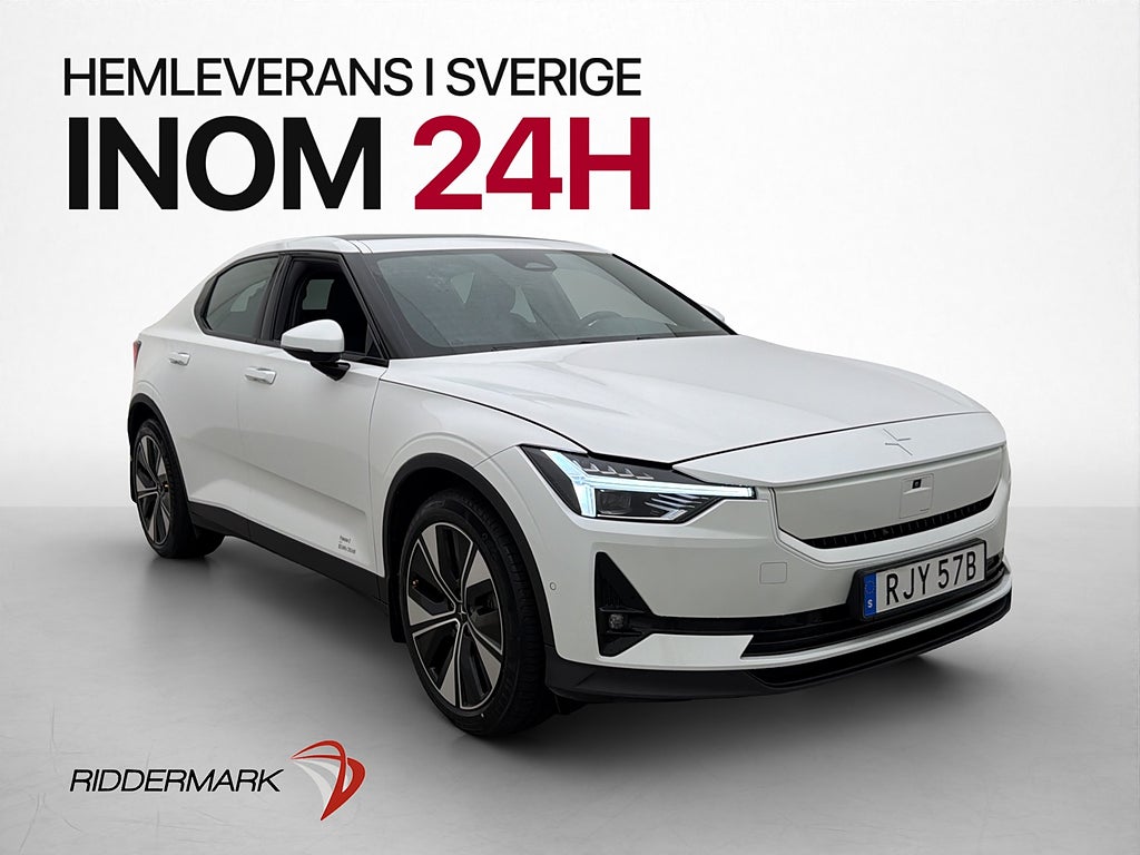Polestar 2 Long range 421hk Drag BLIS Pano H/K 360°-K Navi