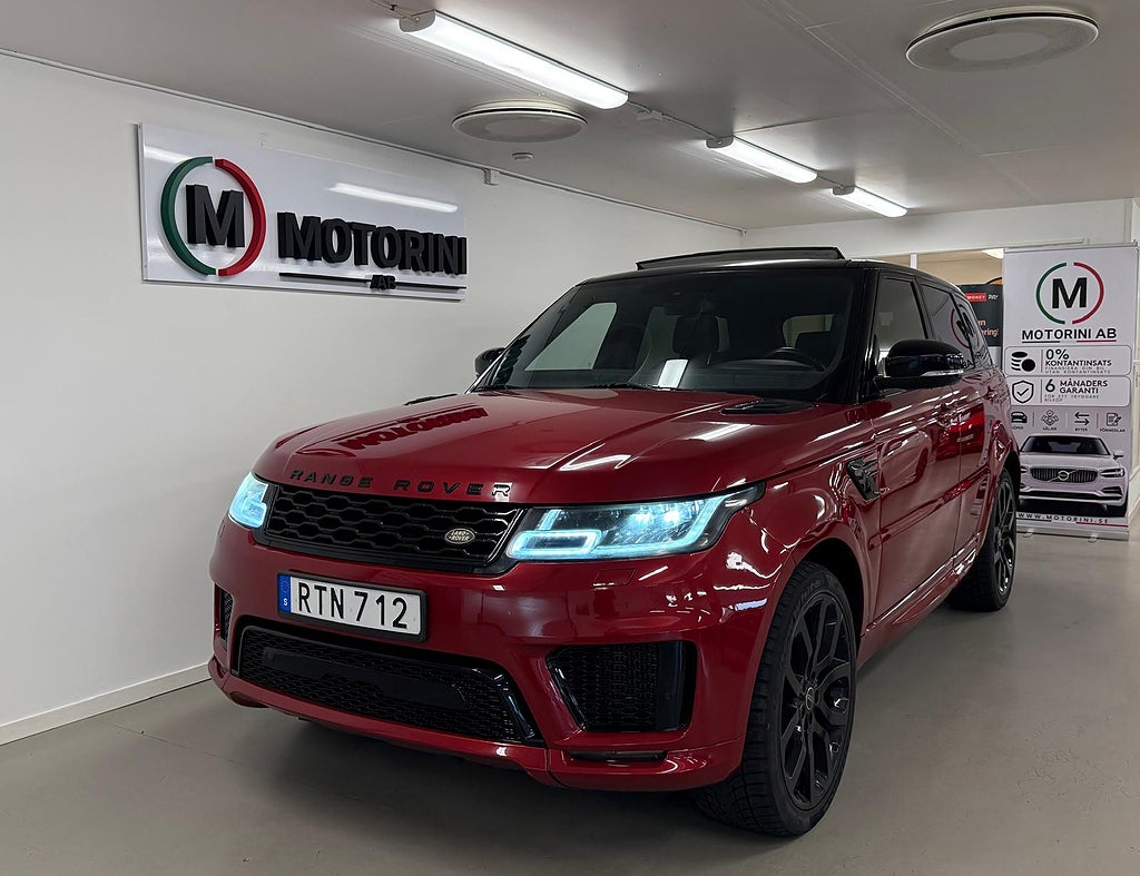 Land Rover Range Rover Sport 3.0 SDV6 4WD Dynamic HSE / Pano / Se Utrustning