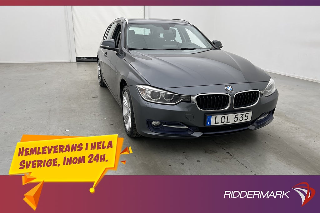 BMW 318 D xDrive 143hk Sport line Farthållare PDC 0.50 l/mil
