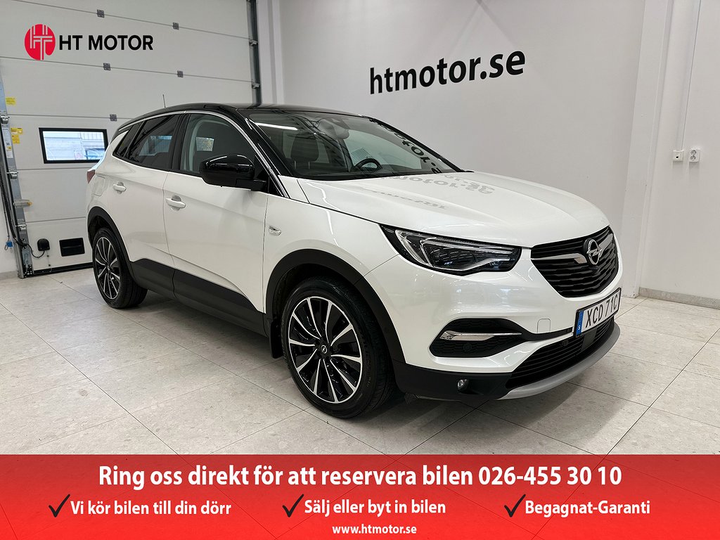 Opel Grandland X 1.5 130hk Ultimate Drag Pano Värmare Kamera