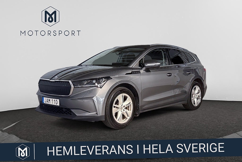 Skoda Enyaq iV iV 80x Dragkrok Rattvärme Adaptiv fart Backkamera