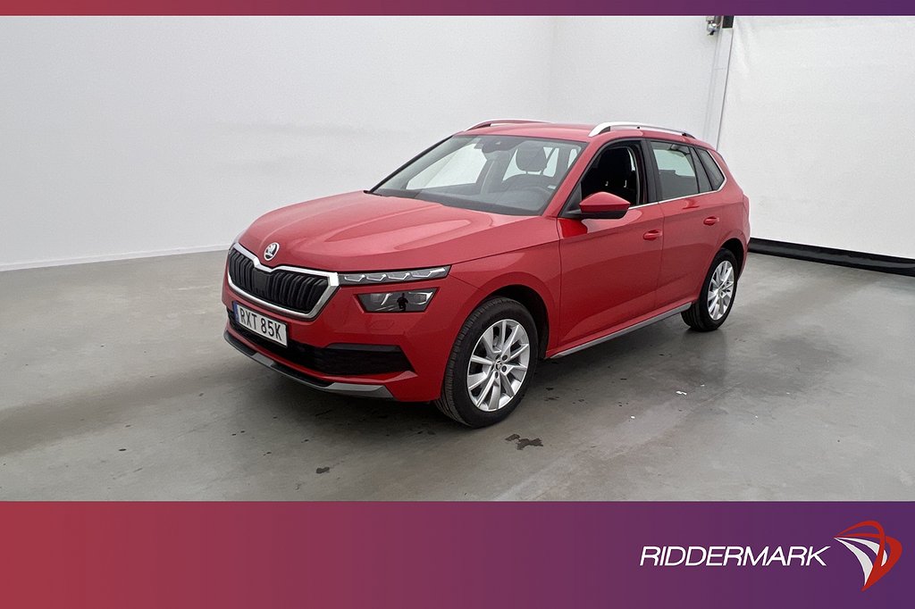 Skoda Kamiq 1.0 TSI 115hk Style CarPlay Sensorer Dragkrok