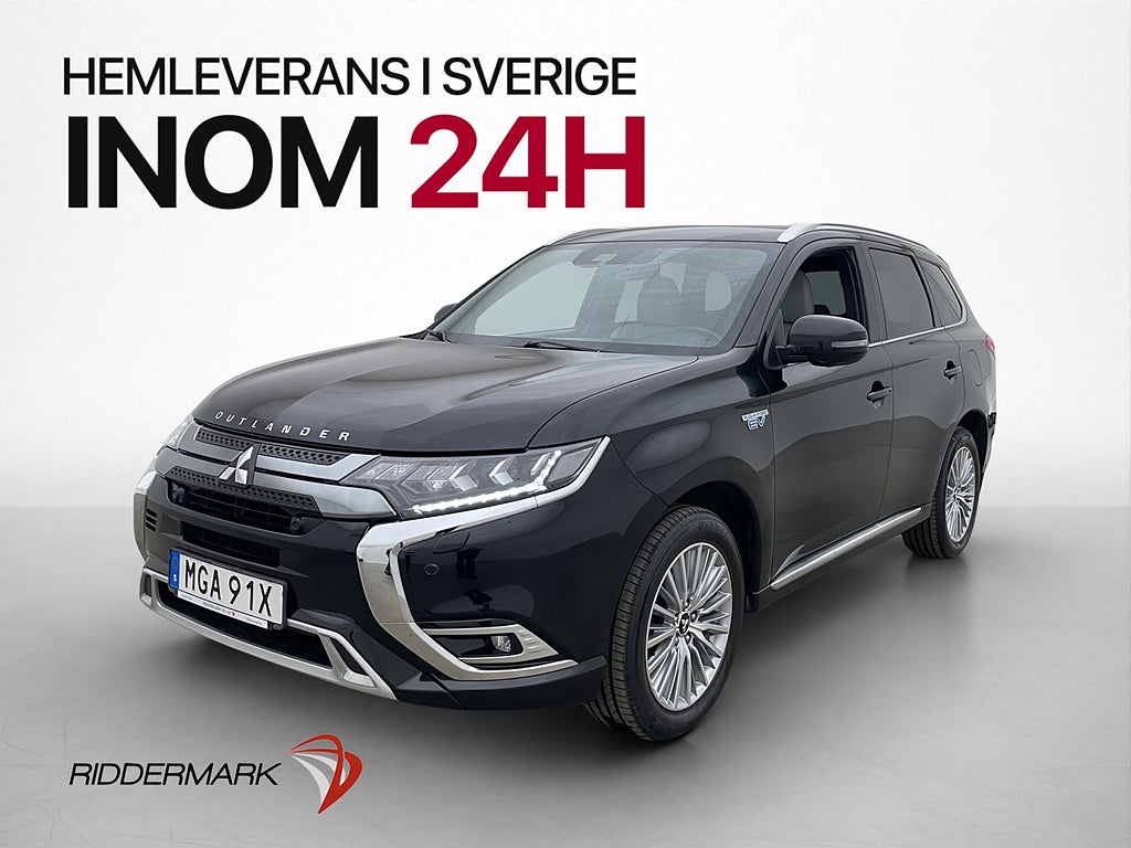 Mitsubishi Outlander PHEV 224hk AWD Business 360º Skinn Drag