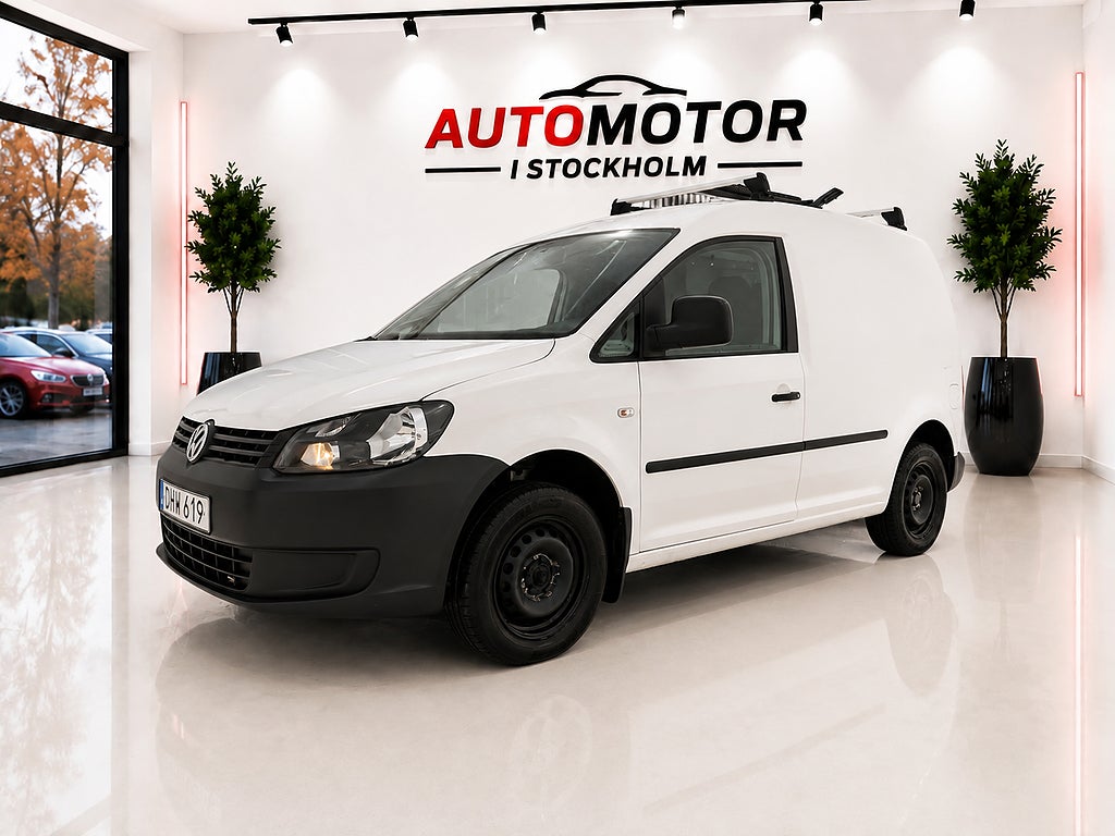 Volkswagen Caddy Skåpbil 1.6 TDI Leasingsbar Ny besiktigdd Dragkrok