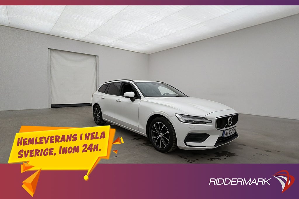 Volvo V60 D4 AWD Momentum VOC Värmare Sensorer CarPlay Drag