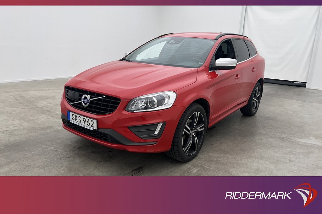 Volvo XC60 D4 AWD R-Design VOC Värmare Sensorer BLIS Drag