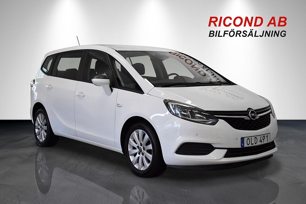 Opel Zafira TOURER 1.6 CNG 7-SITS 558KR SKATT DRAG 