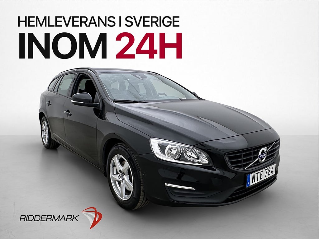 Volvo V60 T3 Kinetic VOC Värmare Rattvärme Sensorer Drag
