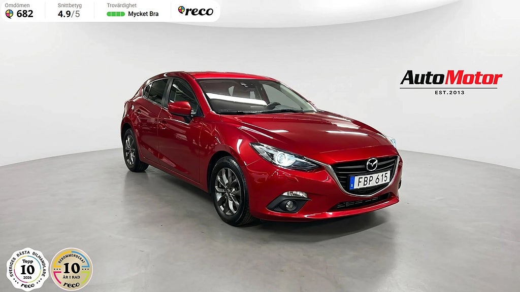 Mazda 3 Sport 2.2 D Drag/Värmare 150hk