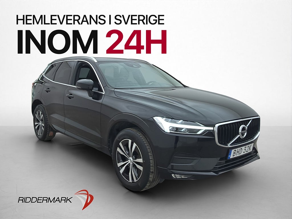 Volvo XC60 B4 AWD Momentum H/K Läder Värmare 360° BLIS Drag