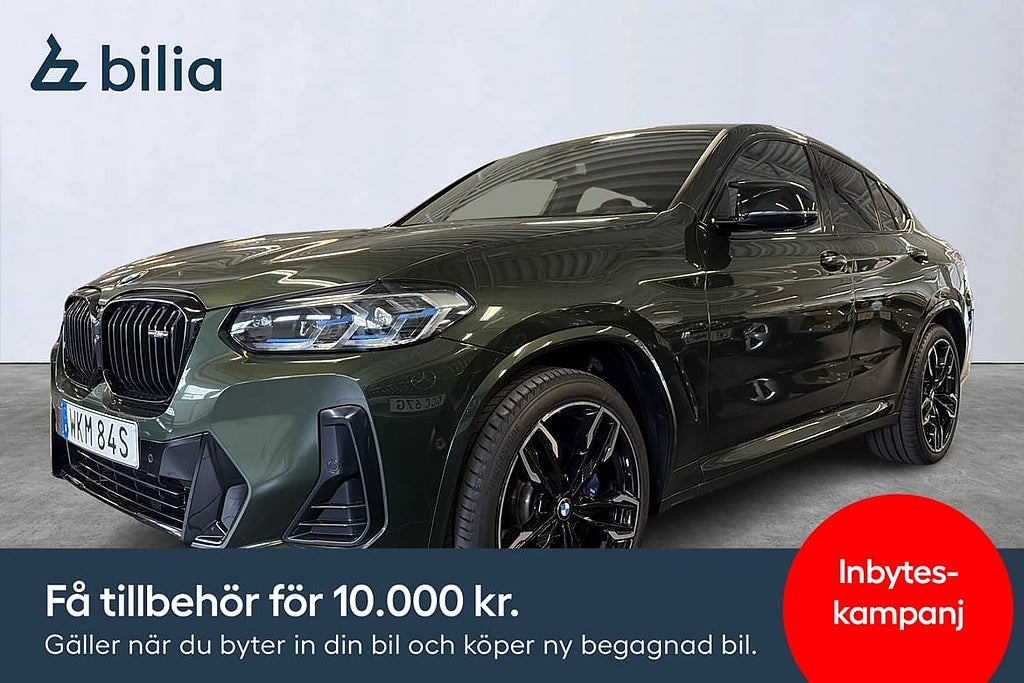 BMW X4M Innovation Värmare Laser Drag 360 Kamera