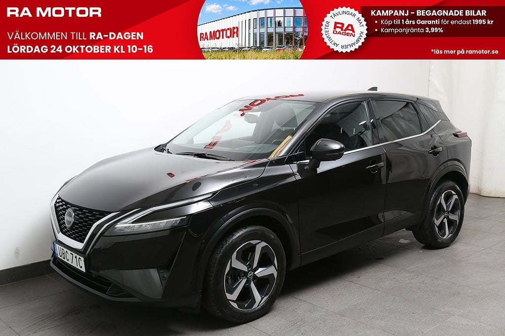 Nissan Qashqai 1,3 DIG-T 158hk N-Connecta Navi Head up 360°-kamera