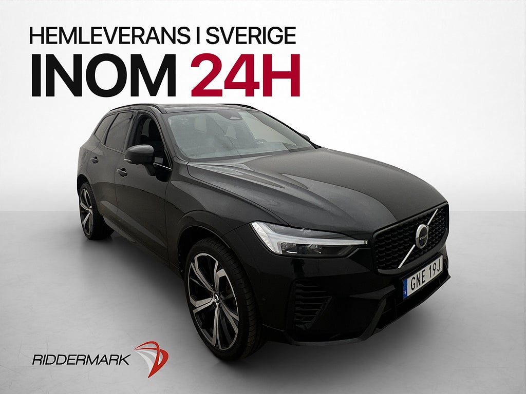 Volvo XC60 Recharge T6 AWD Plus Dark Pano h/k Drag Moms