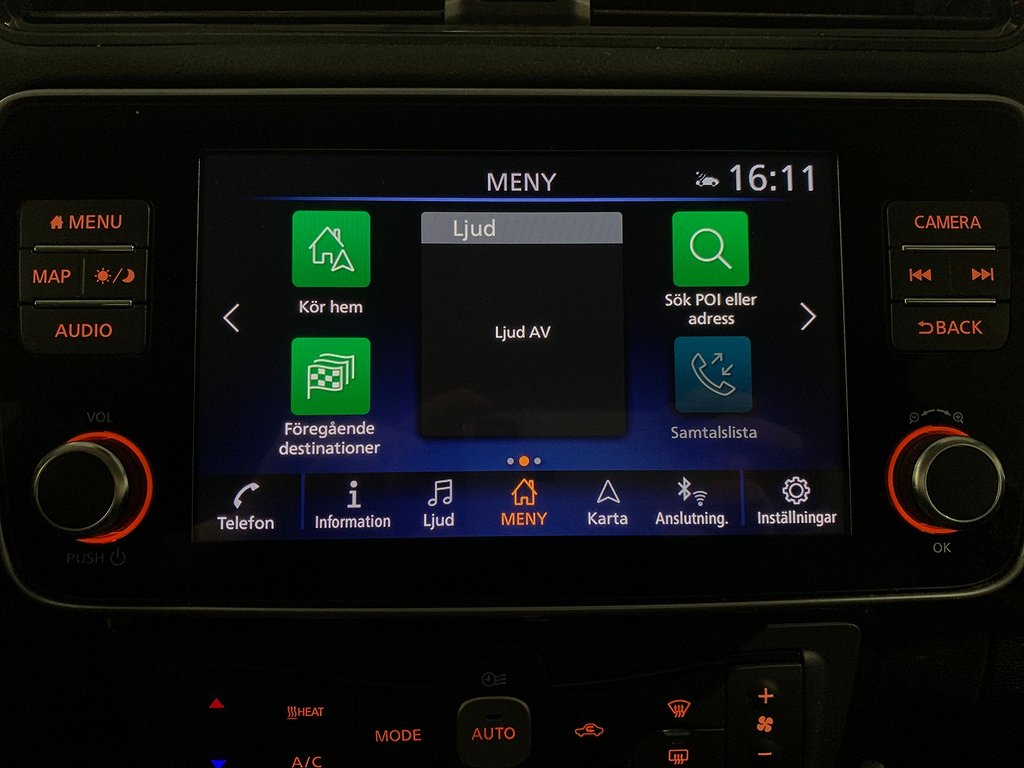 Nissan Leaf N-Connecta|40kWh|Värmepump|360 kamera 2022