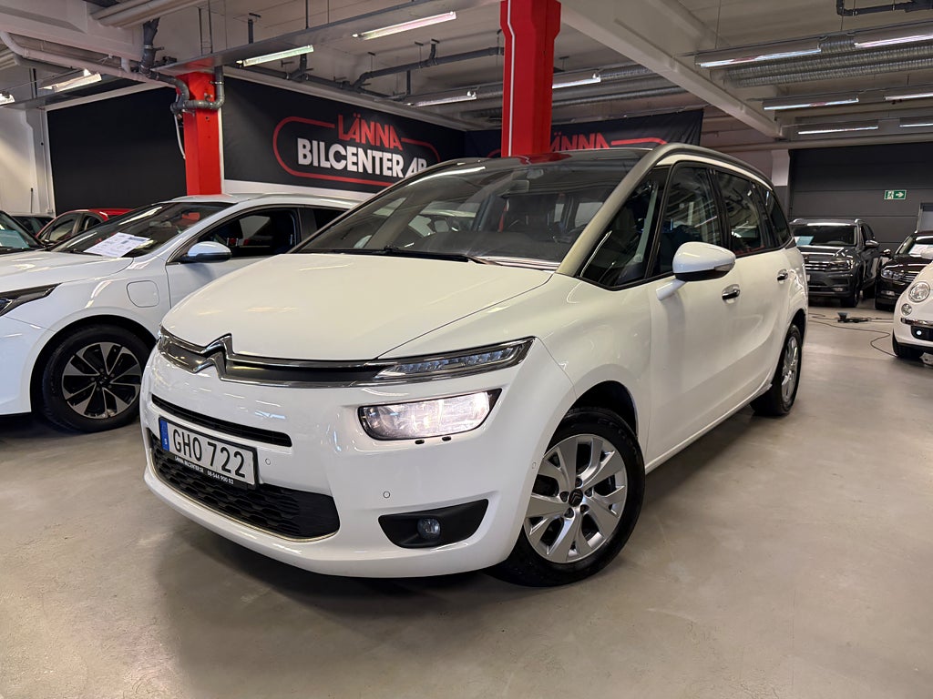 Citroën Grand C4 Picasso 1.6 HDi EGS Drag Kamera Skinn Keyless Massage 7-Sits