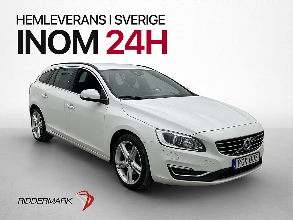 Volvo V60 D4 Värmare VoC Dragkrok Rattvärme P-Sensorer 190hk
