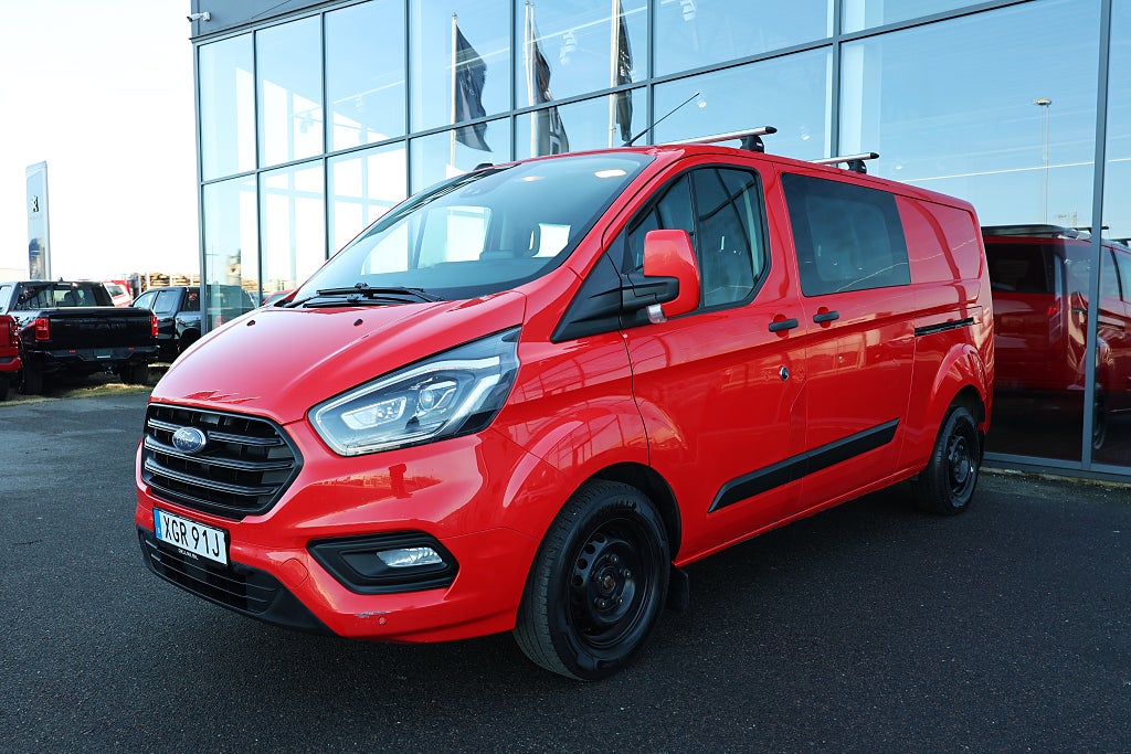 Ford transit Custom 340 DUBBELHYTT Crew Van 2.0 170hk EcoBlue 