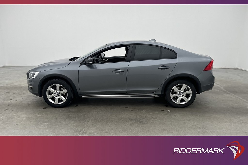 Volvo S60 Cross Country D4 AWD Summum Värm Skinn Kamera VOC