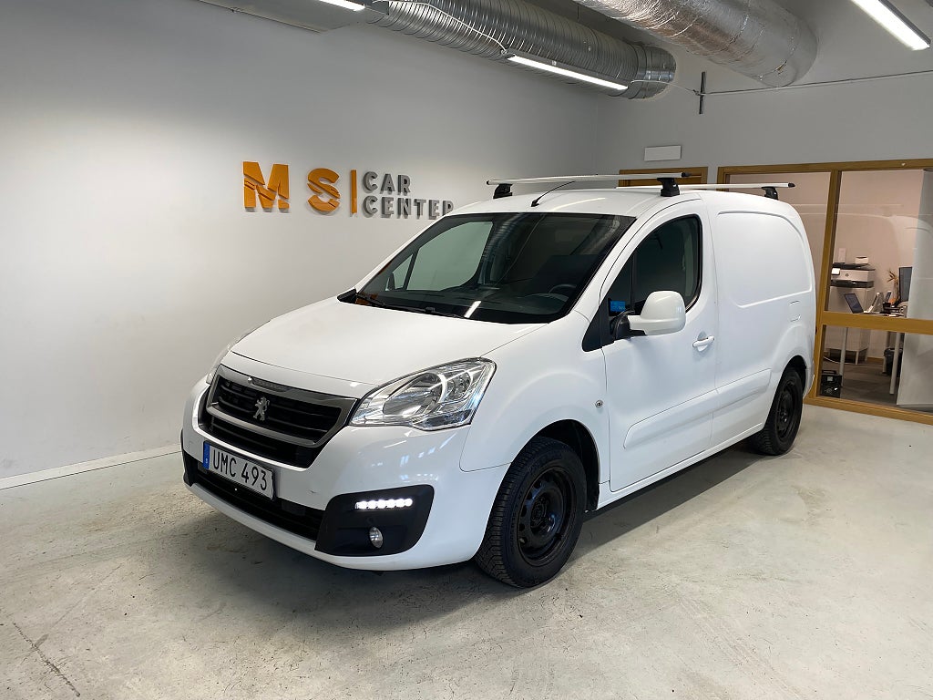 Peugeot Partner Skåpbil 1.6 BlueHDi Euro 6 Drag ny kamrem Nybes
