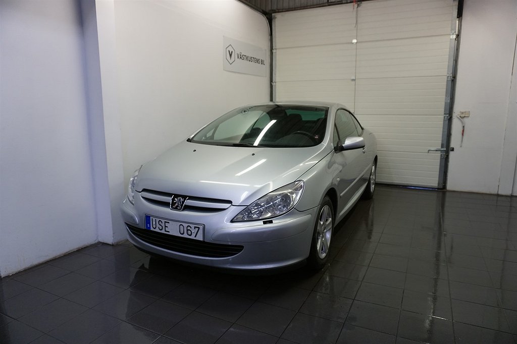 Peugeot 307 CC 2.0 Automatisk, 3 Brukare, PDC 136hk