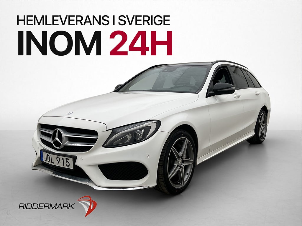 Mercedes-Benz C220 T d 4MATIC 170hk AMG Line Pano Skinn Navi
