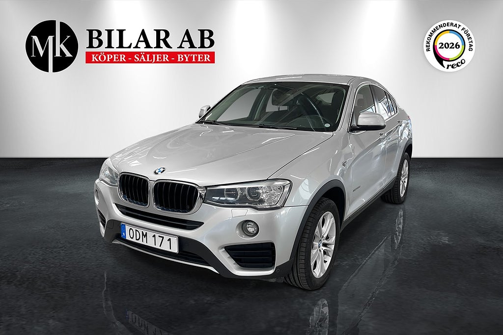 BMW X4 xDrive 20d Nyservad / Räntakampanj 3.45%