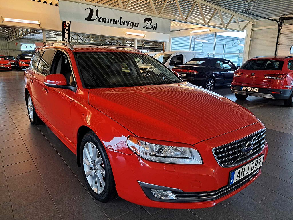 Volvo V70 D4 Summum Drag/Skinn/VOC/Elstol/Vinge/Euro 6