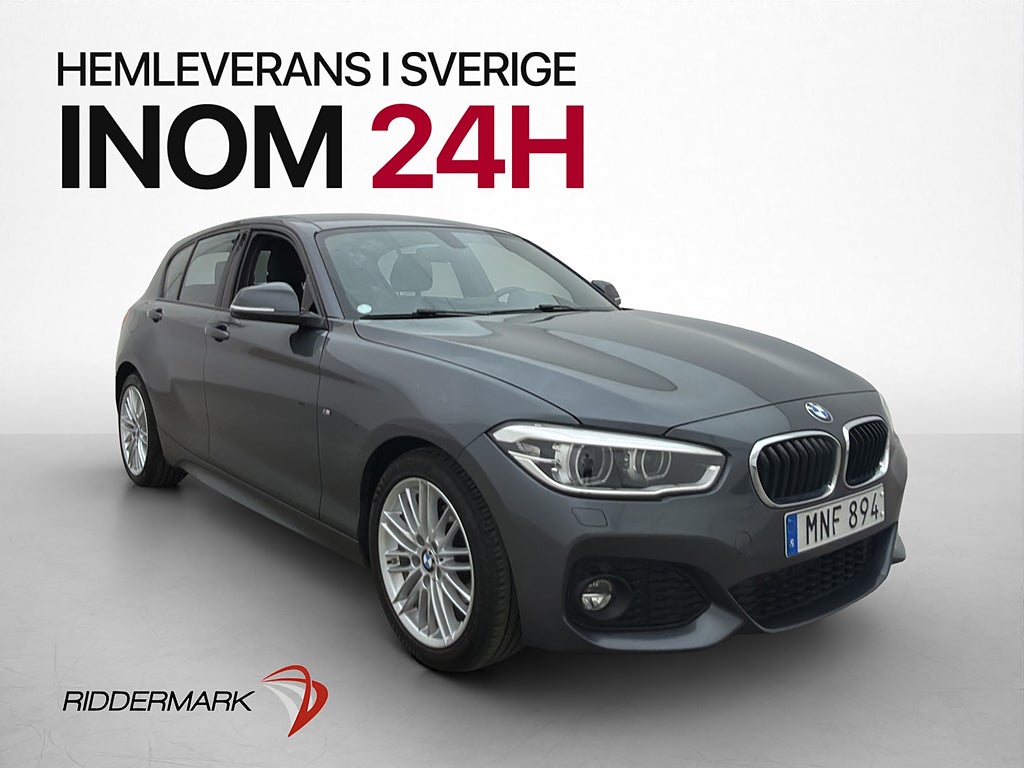 BMW 118I 136hk M Sport P-sensorer Farthållare Bluetooth