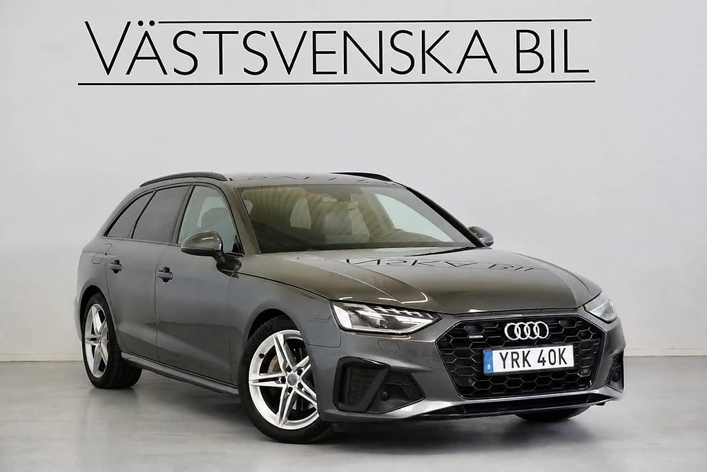Audi A4 Avant 40 TDI quattro S-Line/Cockpit/Värmare/Drag