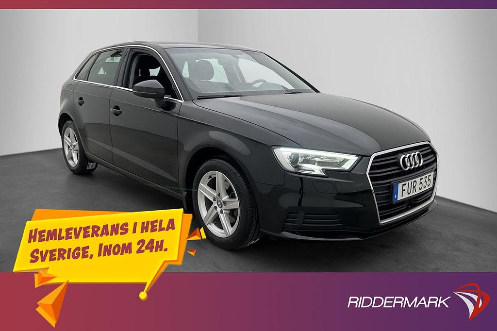 Audi A3 Sportback 1.5 TFSI 150hk 0.5l/mil