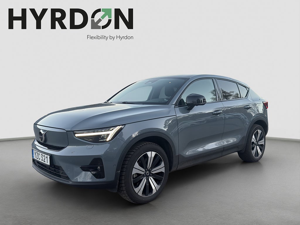 Volvo C40 Twin Recharge Ultimate Dragkrok/Panorama/H&K/Moms