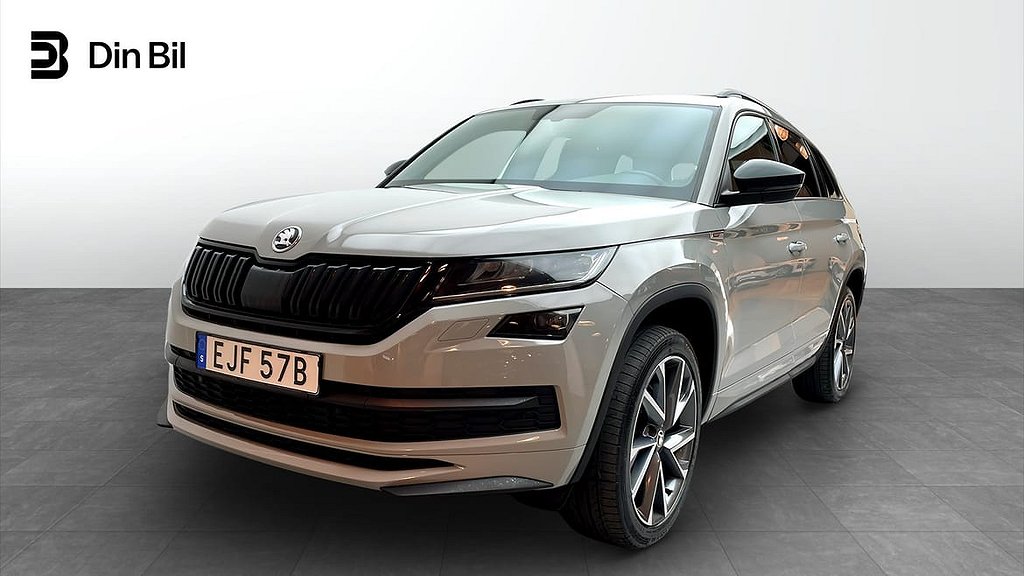 Skoda Kodiaq Sportline 2,0 TSI 190hk DSG 4x4 /Drag /Värmare