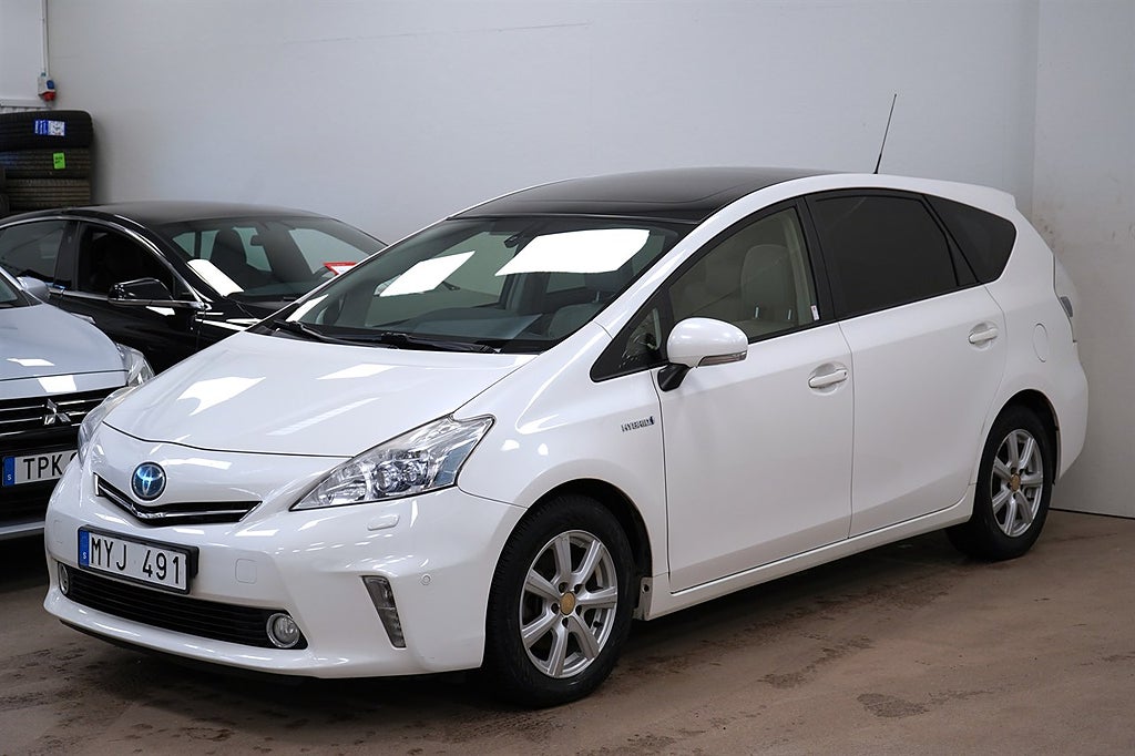 Toyota Prius PLUS EXECUTIVE 7-SITS PANORAMA 1-ÄGARE