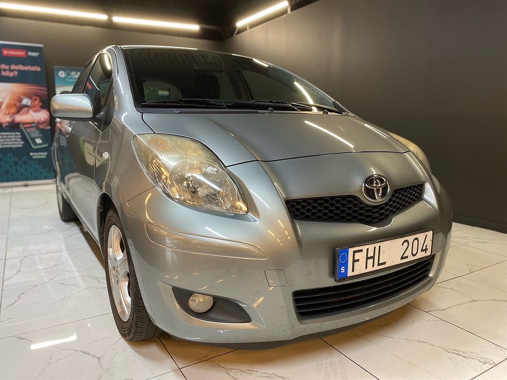 Toyota Yaris 5-dörrar 1.33 Dual VVT-i Manuell, 101hk