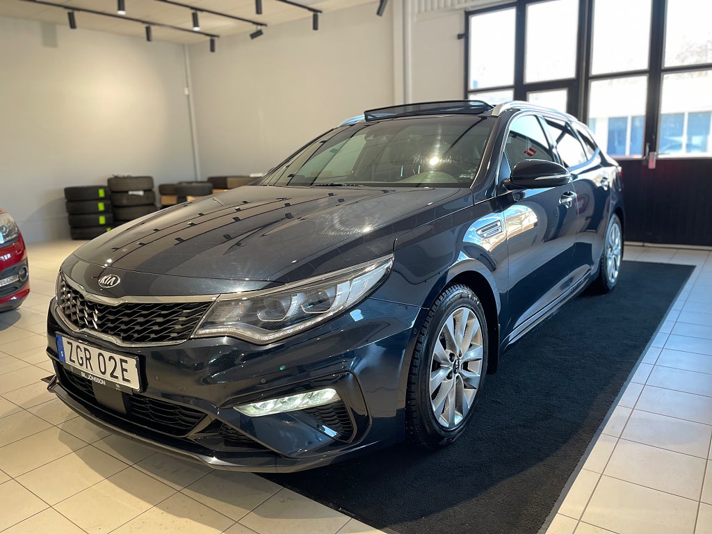 Kia Optima SW 1.6 T-GDI DCT GT-Line Panorama *Dragkrok, Vinterhjul