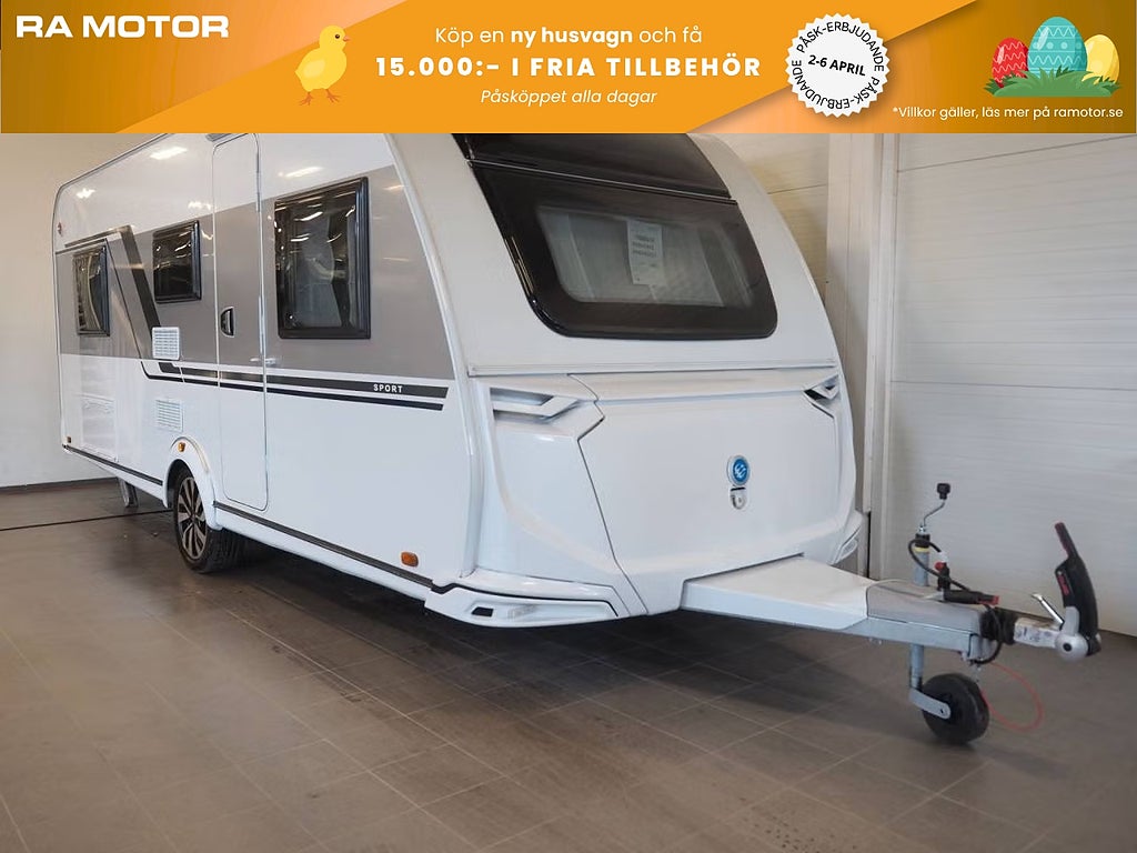 Knaus Sport 540 UE Golvvärme I Design paket 2023