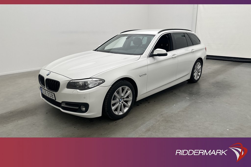 BMW 520 d xDrive Touring M-Ratt Sensorer Elstolar Skinn Drag