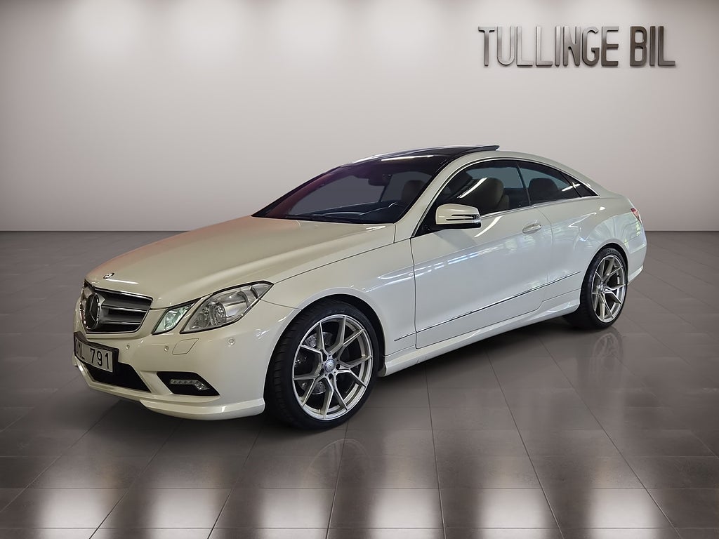 Mercedes-Benz E 350 CDI V6 231HK Coupé 7G AMG Sport H/K Läder Panorama