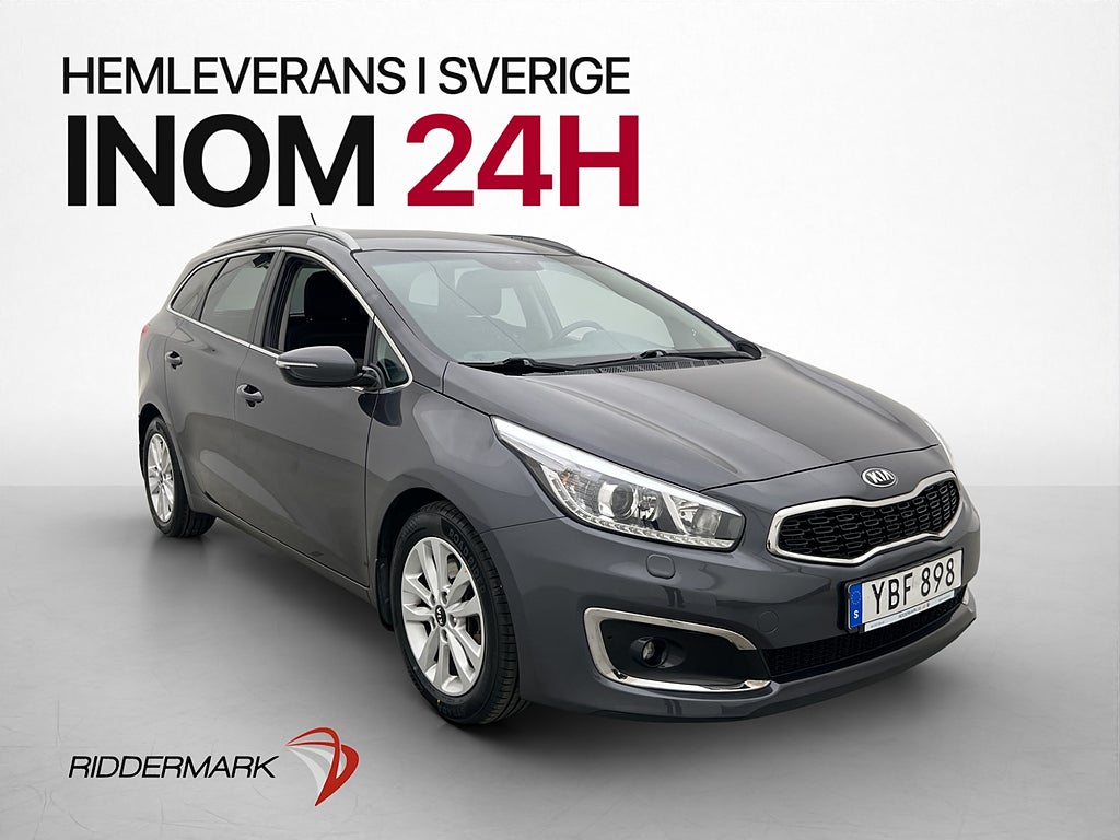 Kia Ceed 1.6 GDI Sportswagon Sensorer Rattvärme Bluetooth