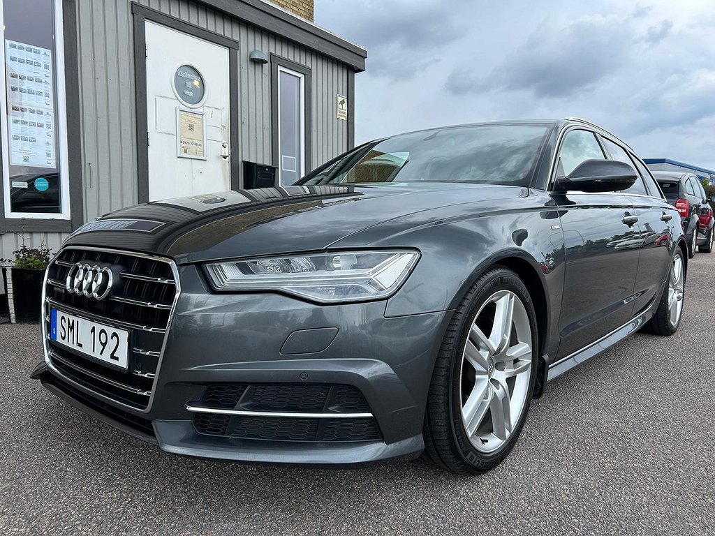 Audi A6 2,0TDI 190Hk Av Quattro FULL S-LINE /Alu 19"/Värmare 