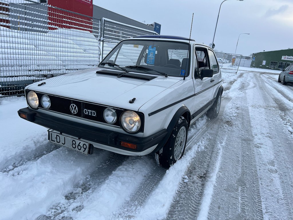 Volkswagen Golf 1.6 GTD Unik bil Få ex kvar. Gotlandsbil