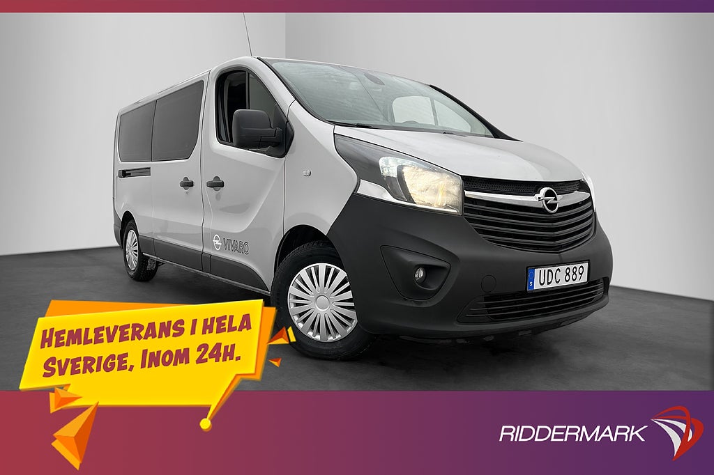 Opel Vivaro Kombi Lång 1.6 CDTI Dragkrok B-Kamera 9-Sits