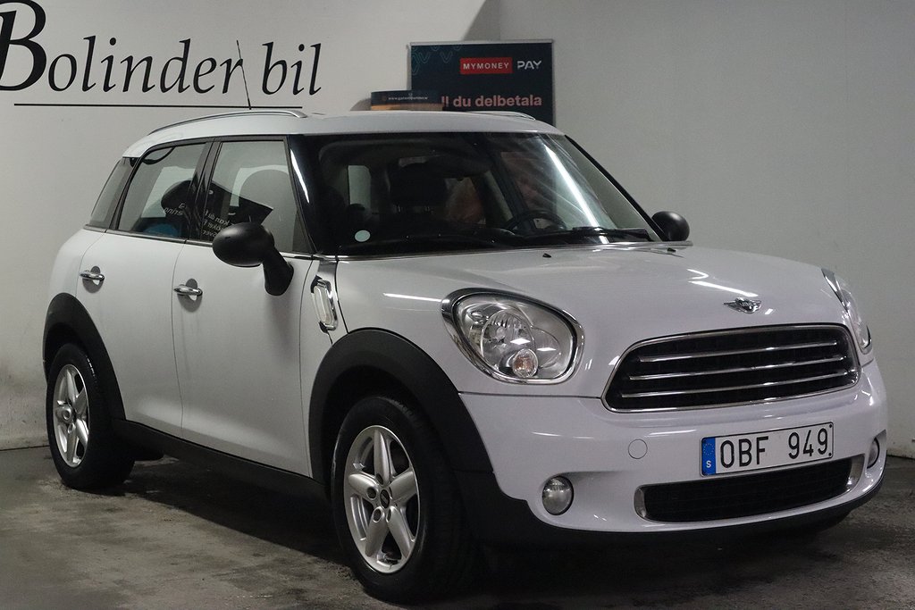 MINI Countryman One BESIKTIGAD SERVAD HEMLEVERNAS 